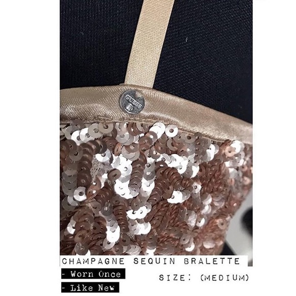 GUESS - SEQUIN BRALETTE - Picture 7 of 7